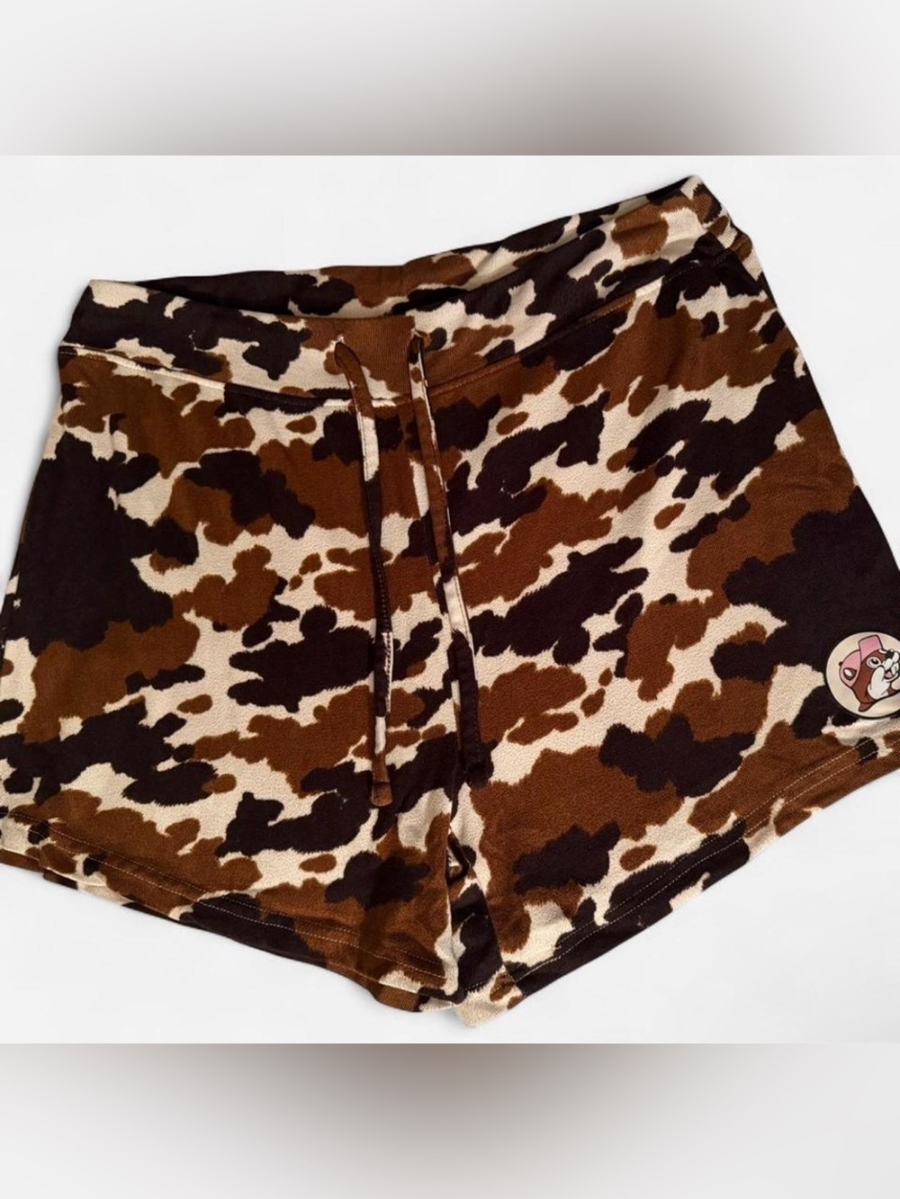 Buc-ee’s Brown Camo Shorts — XL